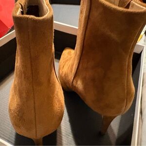 Steven By Steve Madden Tan Suede Heeled Boots